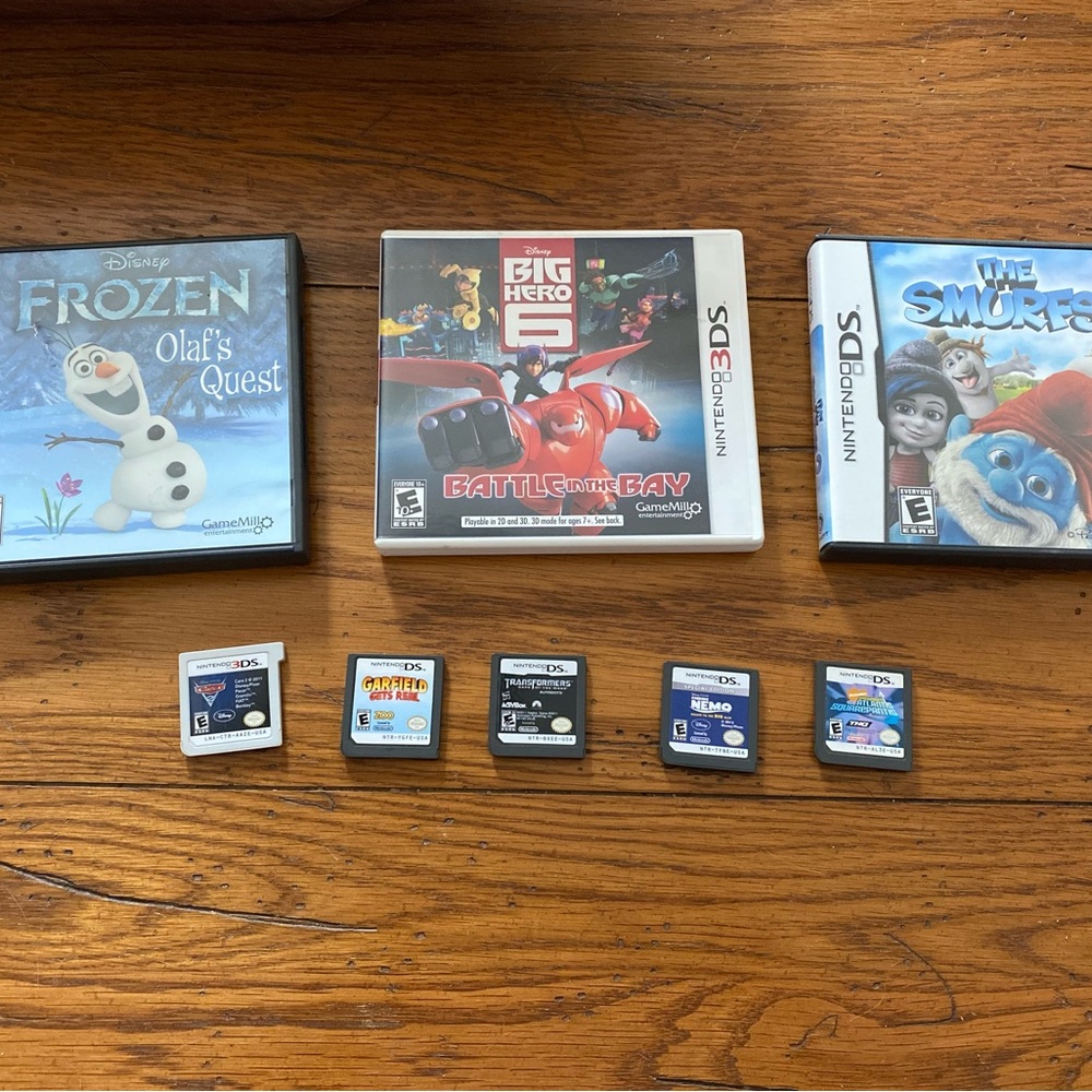 Nintendo DS Game Bundle - 8 Games